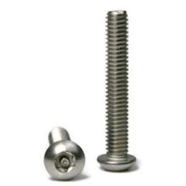 Newport Fasteners #4-40 x 1/2 in Torx Button Machine Screw, Plain 18-8 Stainless Steel, 500 PK 248390-PR-500